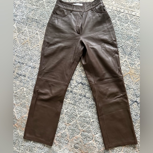 Young Poets Society 100% Lamb Leather Size M - Picture 1 of 8